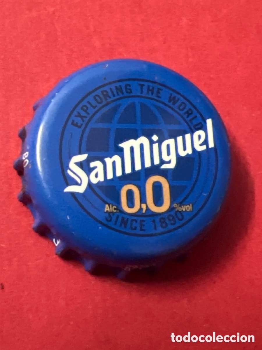 Coleccionismo de cervezas: T4/X2/F6. CHAPA CERVEZA - SAN MIGUEL 0,0