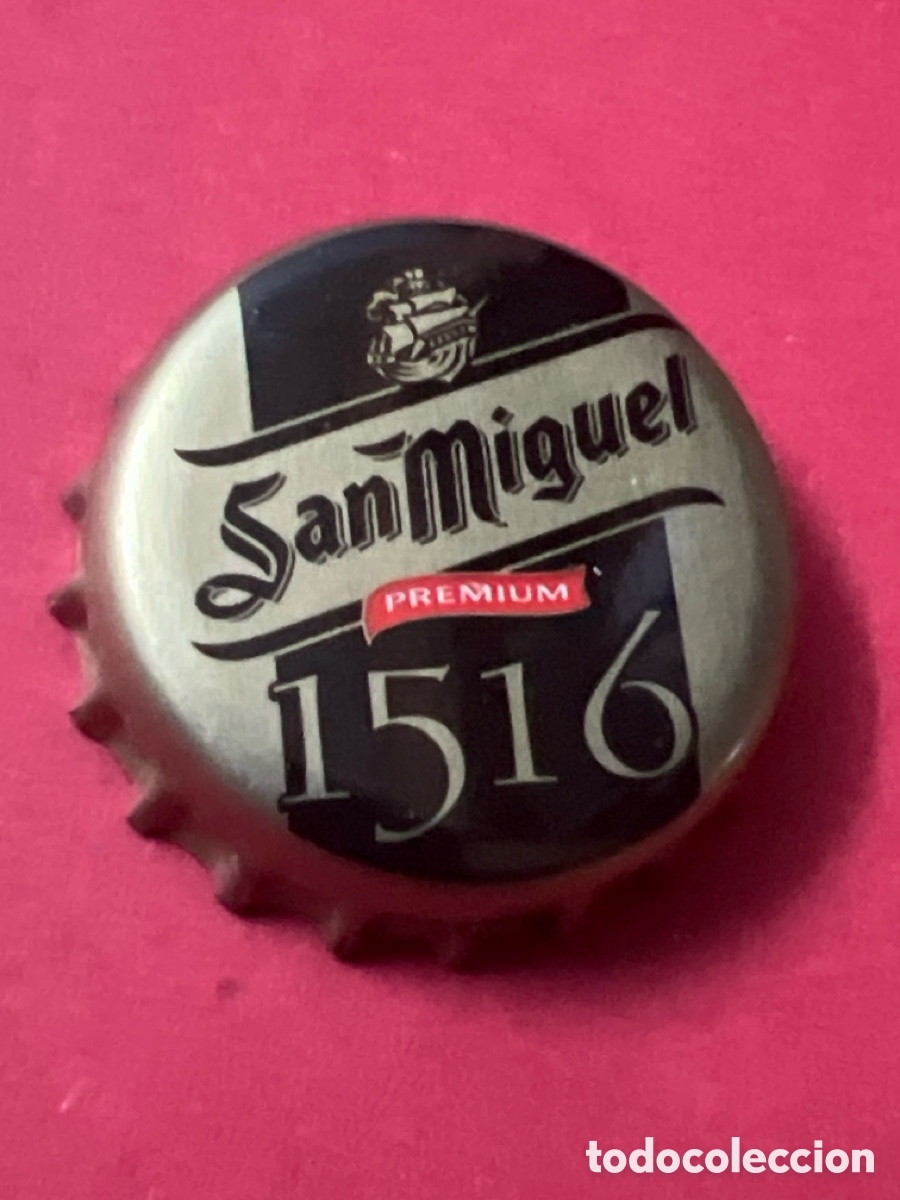 Coleccionismo de cervezas: T4/X2/H1. CHAPA CORONA CERVEZA SAN MIGUEL.
