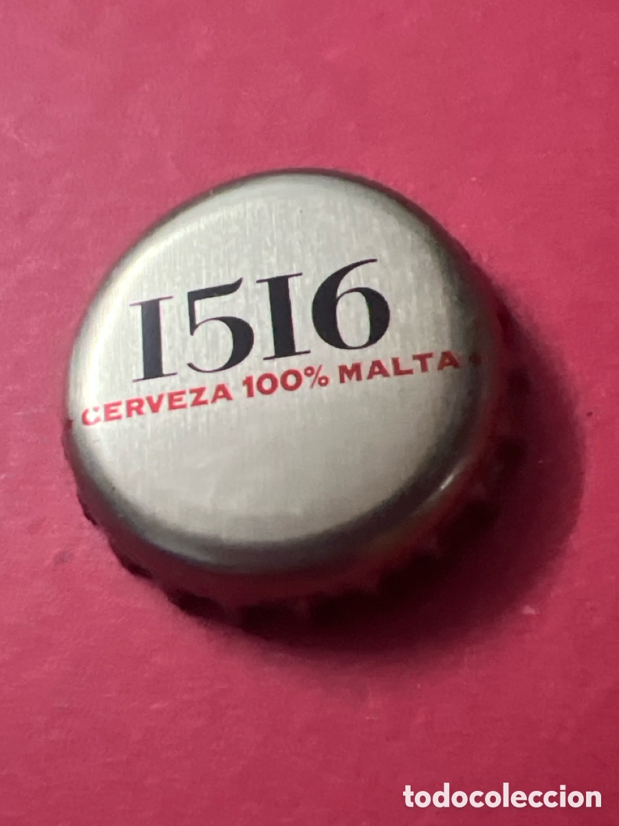 Coleccionismo de cervezas: T4/X2/H4. CHAPA CERVEZA SAN MIGUEL 1516