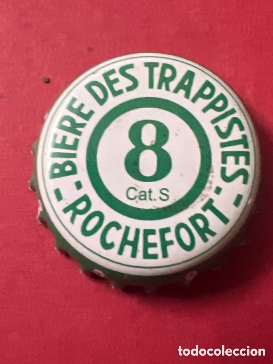 Coleccionismo de cervezas: T4/X2/N6. chapa Biere des Trappistes Rochefort Biere Beer crown cap tapon corona cerveza