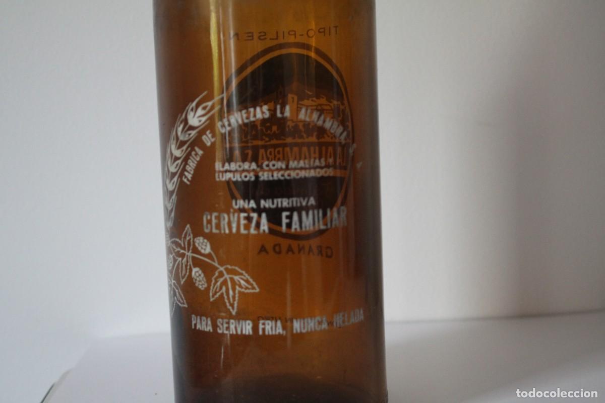 Coleccionismo de cervezas: BOTELLA LA ALHAMBRA, S.A. - Foto 2