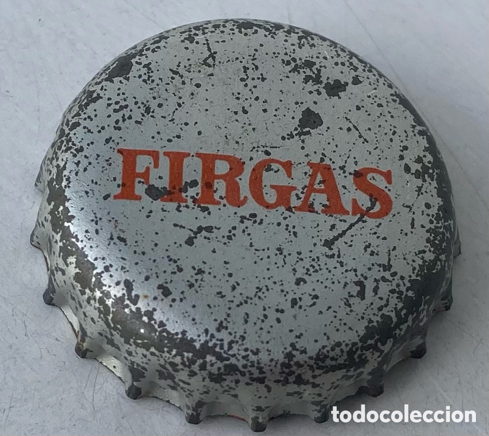 Coleccionismo de cervezas: ANTIGUO TAP&Oacute;N CORONA WATER CHAPA AGUA FIRGAS (3). CANARIAS. FAB. CHAPA: SP.--LOTE N. 3669--CARMANJO