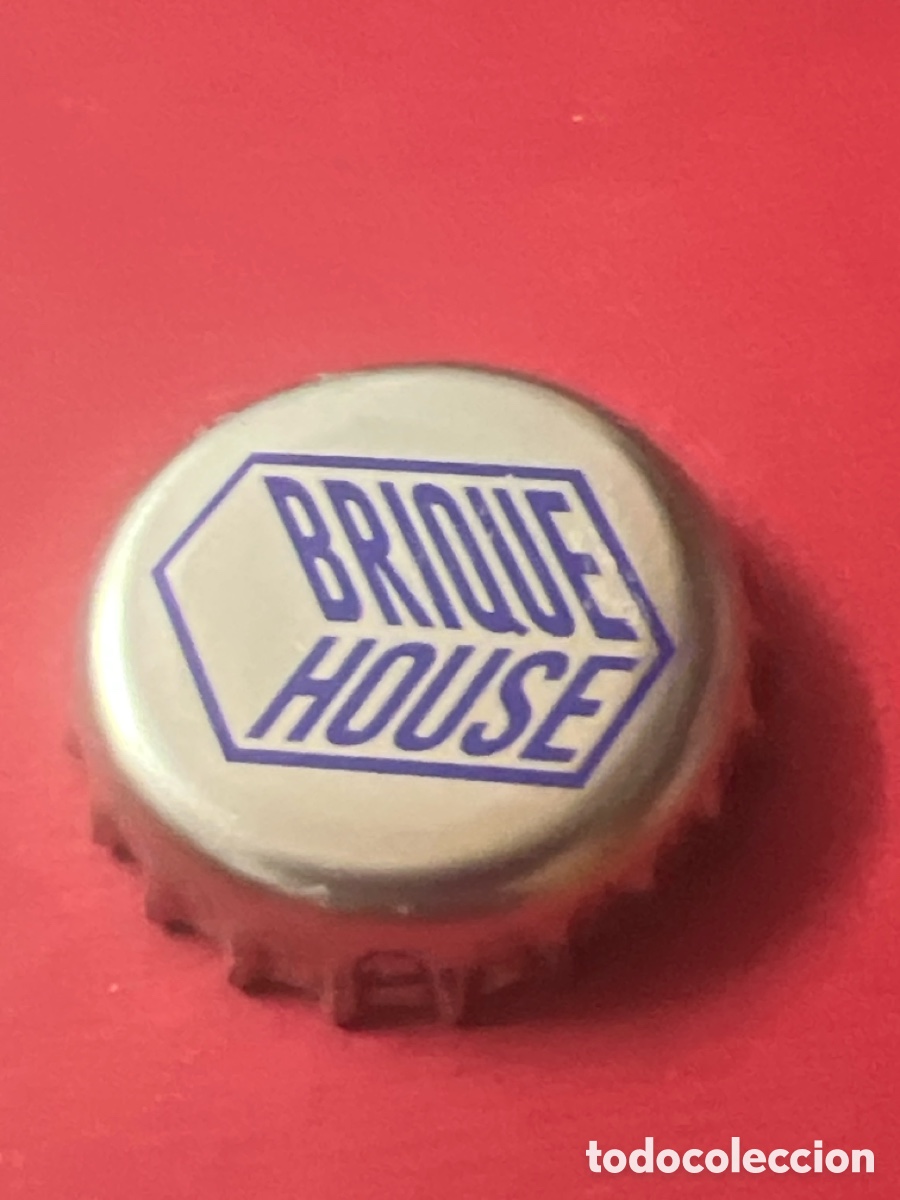 Coleccionismo de cervezas: T4/X7/K4. CHAPA CERVEZA - Capsule Bi&egrave;re BRIQUE HOUSE Pas de Calais