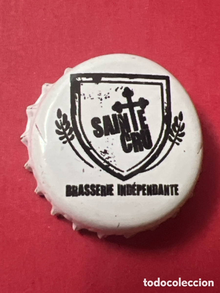 Coleccionismo de cervezas: T4/X7/N4. CHAPA CERVEZA - Capsule Identiques Brasserie SAINTE CRU France Alsace