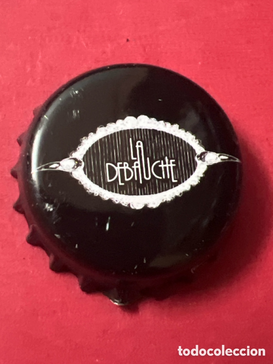 Coleccionismo de cervezas: T4/X7/N5. CHAPA CERVEZA - Capsule De Biere &rdquo;La Debauche&rdquo; - Biere Francaise - 16000 Angouleme