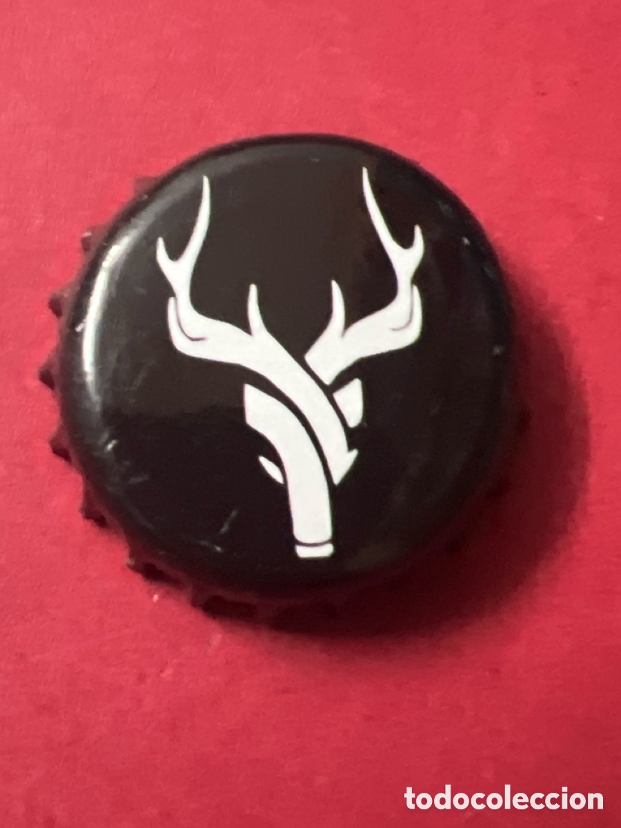 Coleccionismo de cervezas: T4/X7/O4. CHAPA CERVEZA - Capsule de biere tete de cerf