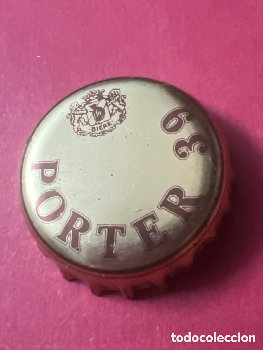 Coleccionismo de cervezas: T4/X7/O5. CHAPA CERVEZA - PORTER 39