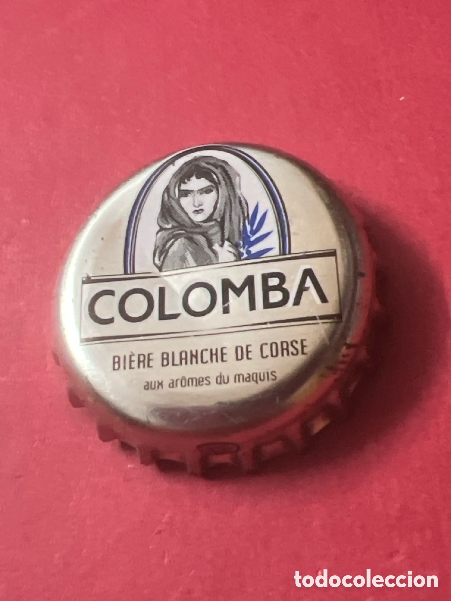 Coleccionismo de cervezas: T4/X7/P4. TAPON CORONA CHAPA BOTTLE CAP KRONKORKEN TAPPI CAPSULE - CERVEZA COLOMBA (FRANCIA)