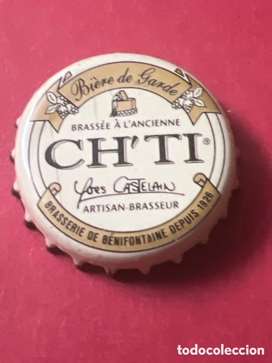 Coleccionismo de cervezas: T4/X7/R1. CHAPA CERVEZA / Bi&egrave;re &rsaquo; Ch'ti