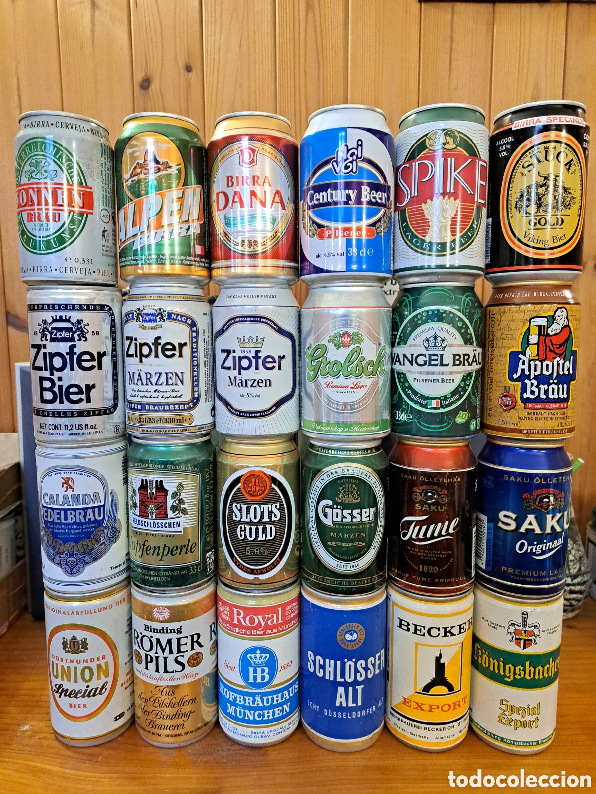 Coleccionismo de cervezas: Latas de cerveza europea