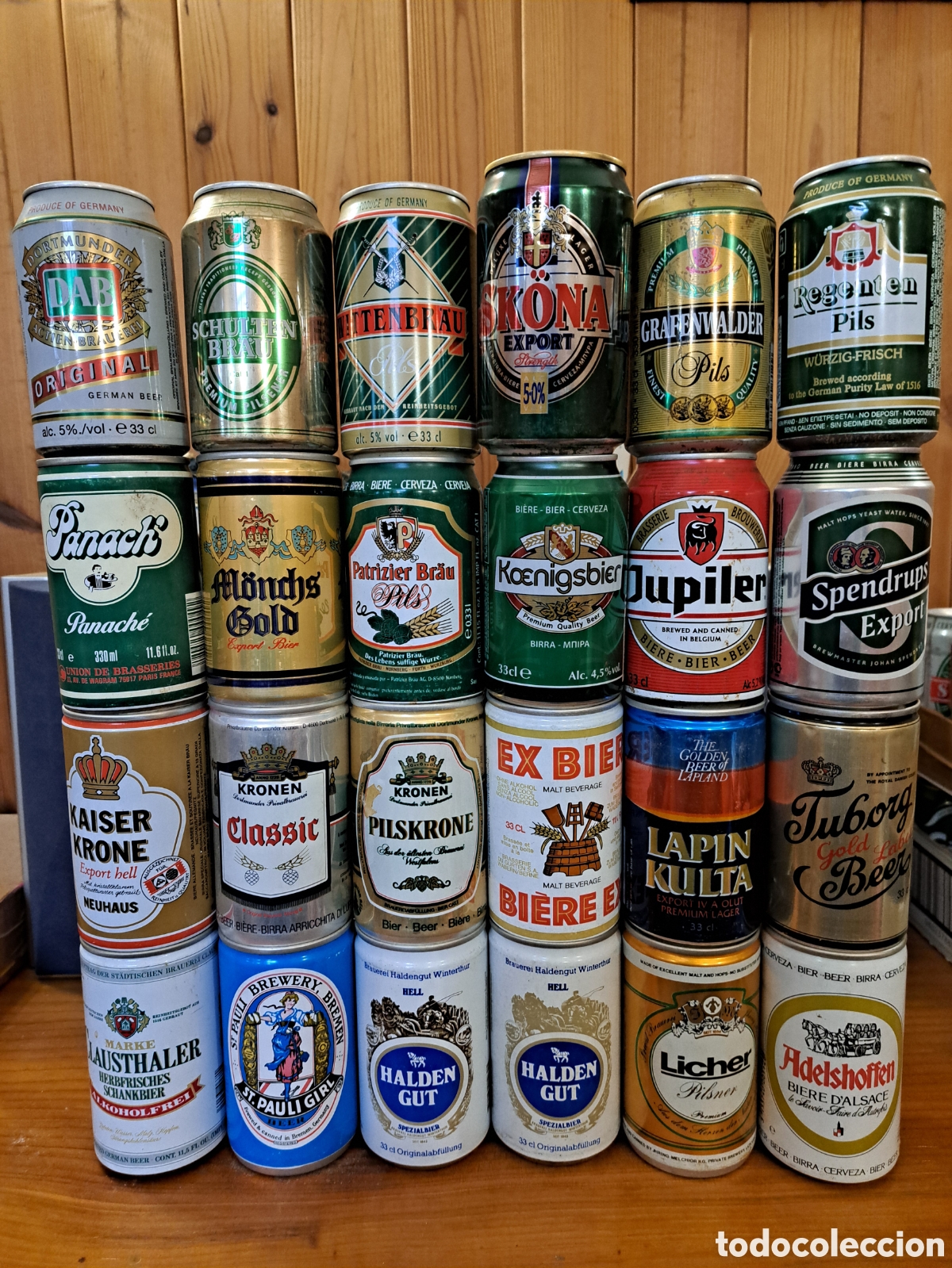 Coleccionismo de cervezas: Latas vajas de cerveza