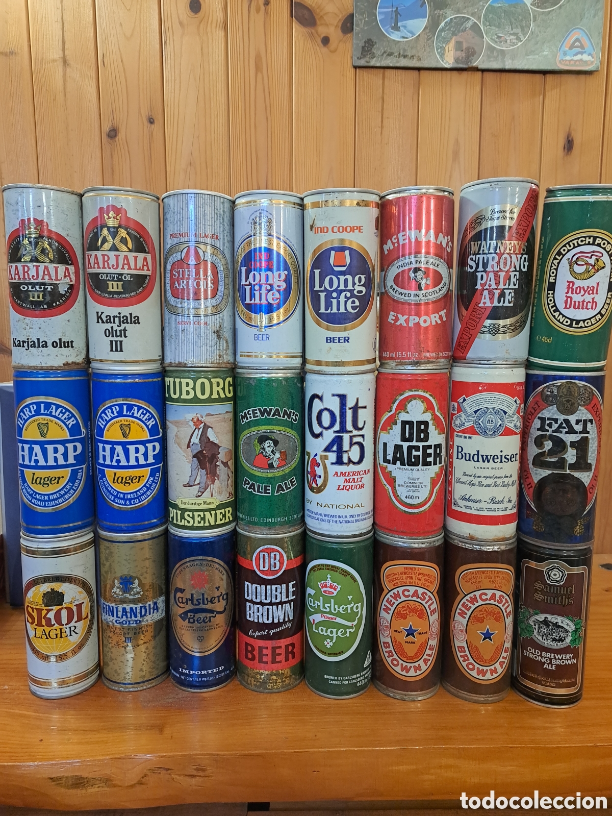 Coleccionismo de cervezas: Latas ferrosas de 44 cl