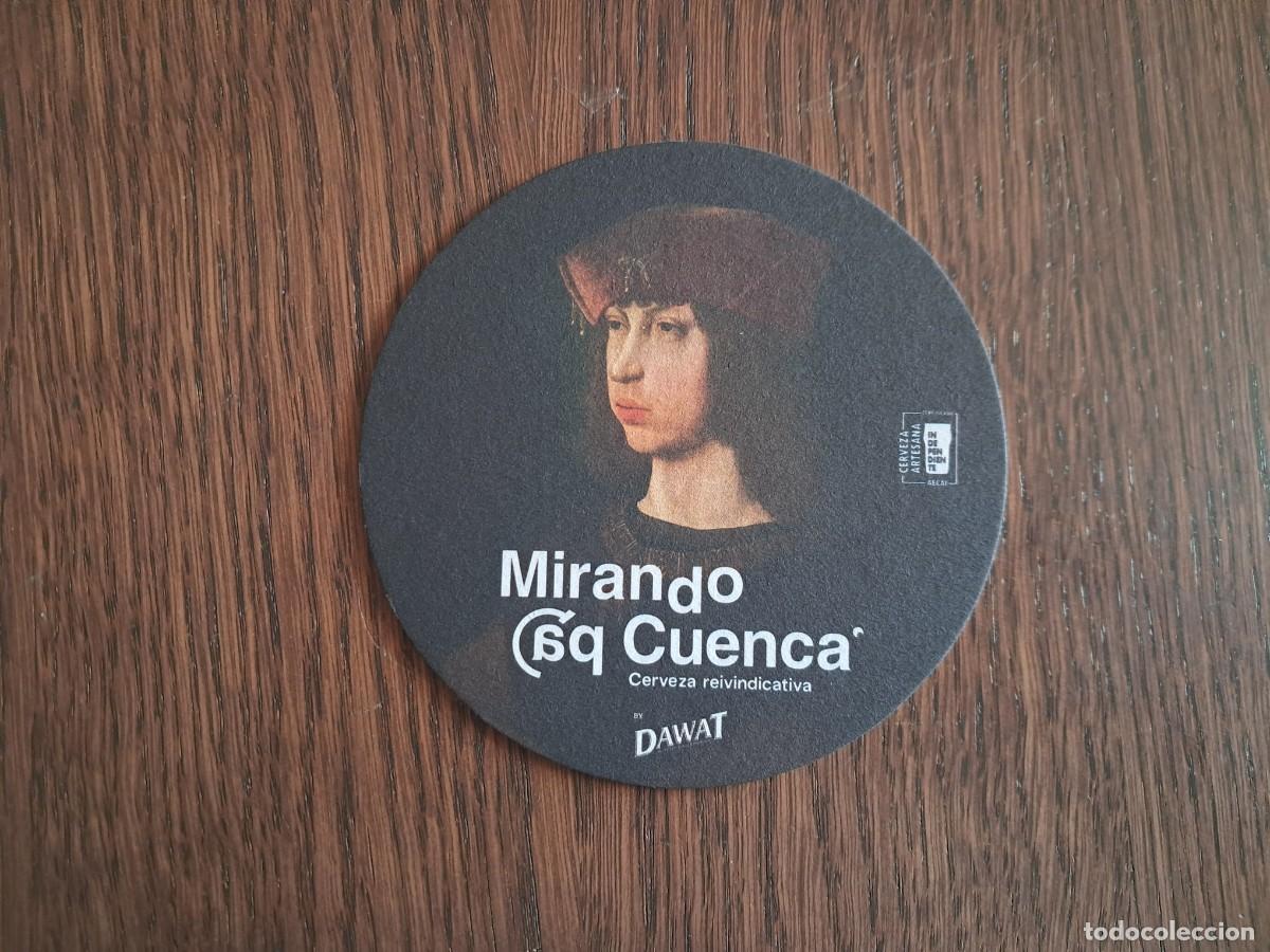 Coleccionismo de cervezas: posavasos de cerveza artesana, Mirando pa Cuenca. cerveza reivindicativa.