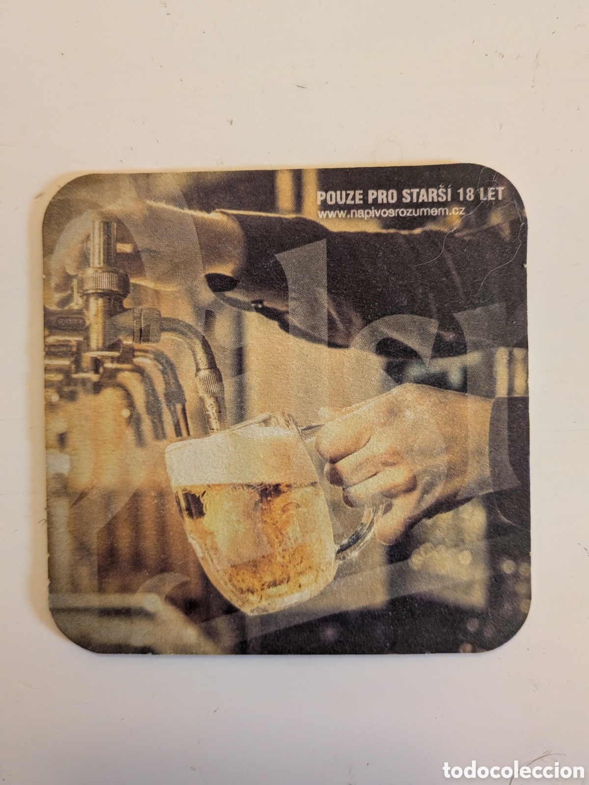 Coleccionismo de cervezas: Posavasos Original Pilsner Urquell - &rdquo;Sedm&yacute; Př&iacute;běh&rdquo; (S&eacute;ptima Historia) - Importaci&oacute;n Checa