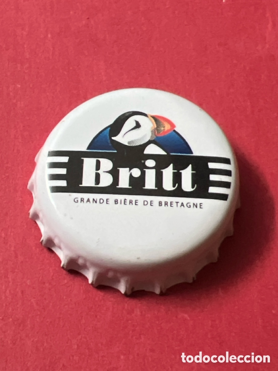 Coleccionismo de cervezas: R4/X8/C3. CHAPA CERVEZA - Brasserie de Bretagne Britt Blonde