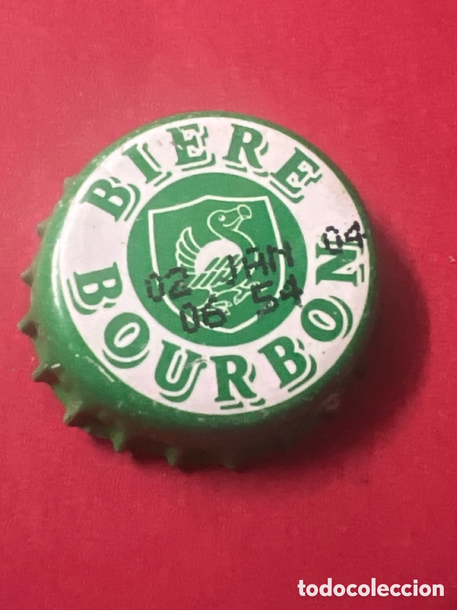 Coleccionismo de cervezas: T4/X8/C4. CHAPA CERVEZA - BIERE BOURBON