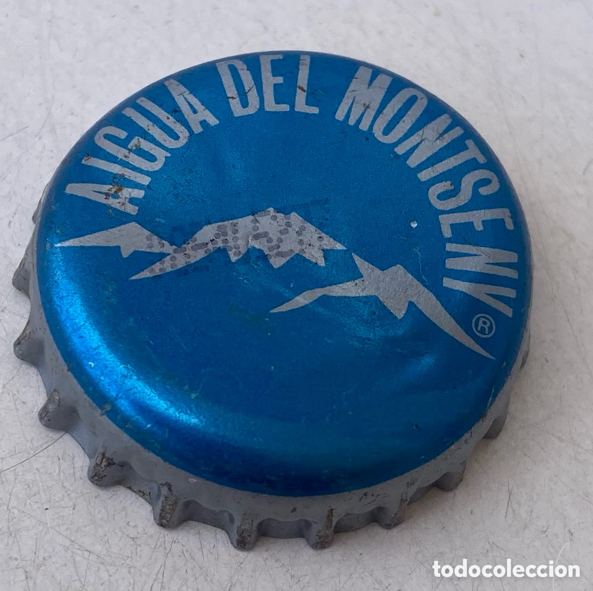 Coleccionismo de cervezas: TAP&Oacute;N CORONA BOTTLE CAP TAPPI CAPSULE CHAPA AGUA AIGUA DEL MONTSENY(3).GIRONA.-LOTE N. 2085-CARMANJO