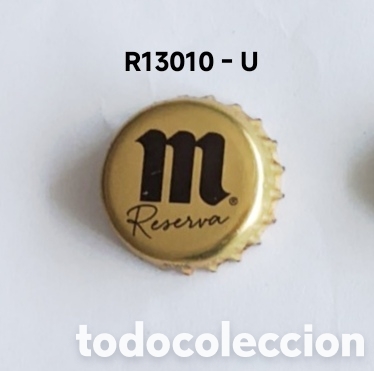 Collectionnisme de bi&egrave;res: Chapa tap&oacute;n corona de Espa&ntilde;a