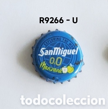 Collectionnisme de bi&egrave;res: Chapa tap&oacute;n corona de Espa&ntilde;a