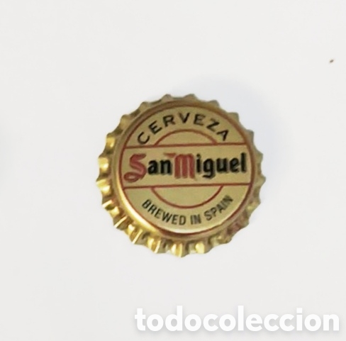 Coleccionismo de cervezas: Chapa corona sin usar de Espa&ntilde;a