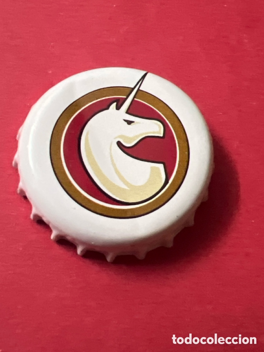 Coleccionismo de cervezas: T4/X8/D5. CHAPA CERVEZA - Capsule Bi&egrave;re LA LICORNE Brasserie Licorne