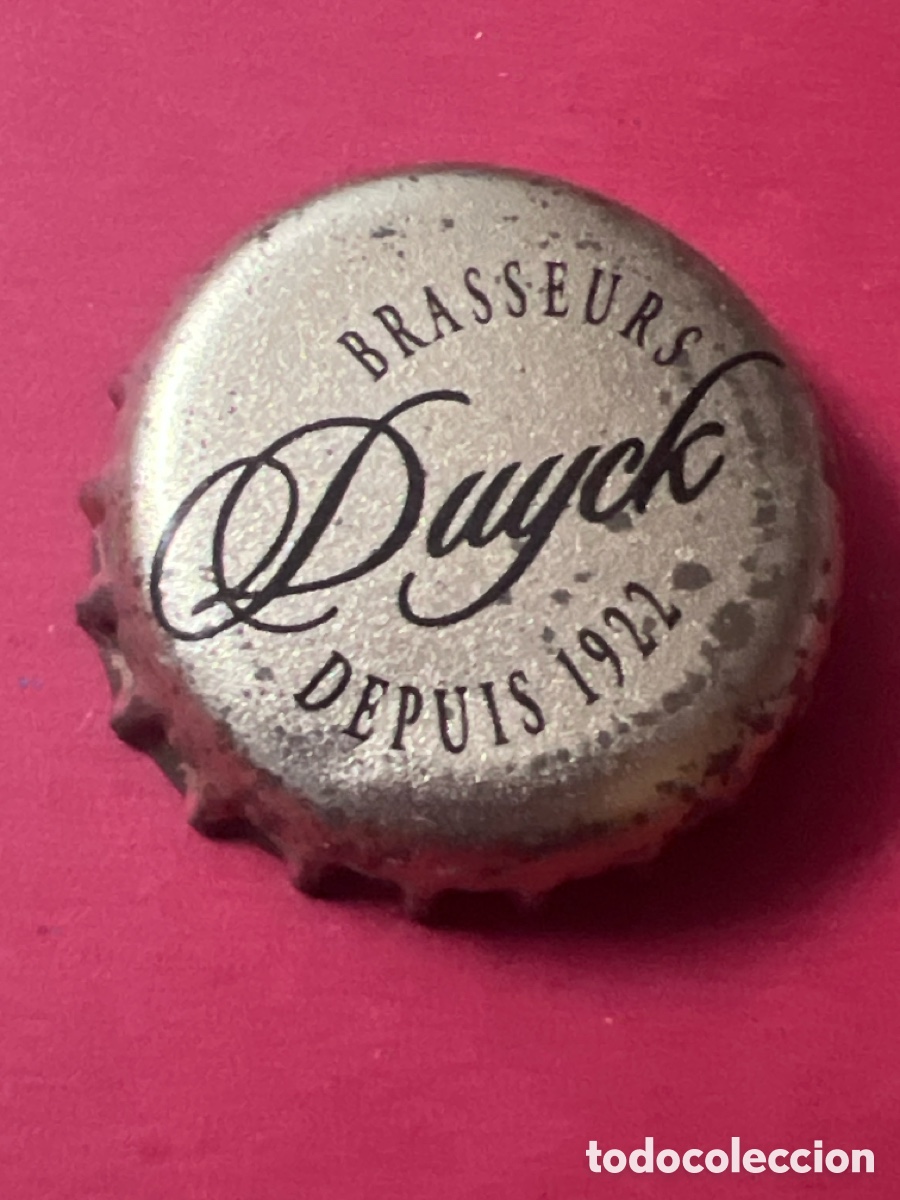 Coleccionismo de cervezas: T4/X8/F5. CHAPA CERVEZA - BRASSERIE DUYCK