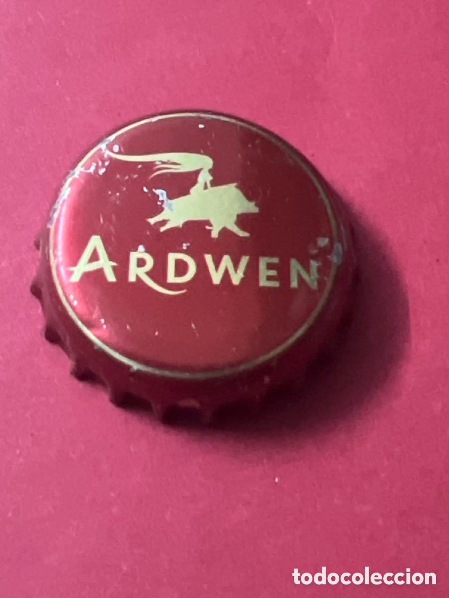 Coleccionismo de cervezas: T4/X8/G1. CHAPA CERVEZA - Brasserie Ardwen (Launois-sur-Vence)