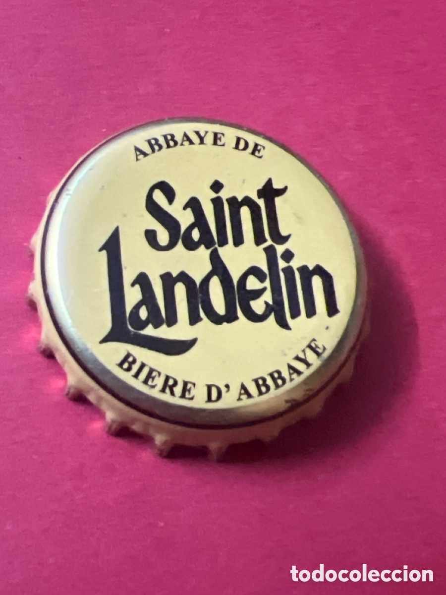 Coleccionismo de cervezas: T4/X8/H5. CHAPA CERVEZA - Abbaye de Saint Landelin