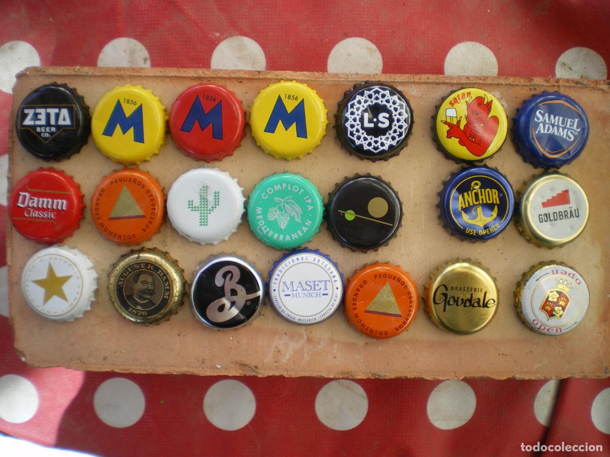 Coleccionismo de cervezas: LOTE CHAPAS CERVEZA INTERNACIONALES