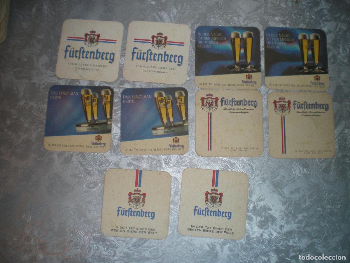 Coleccionismo de cervezas: LOTE POSAVASOS CERVEZA ALEMANIA F&Uuml;RSTENBERG