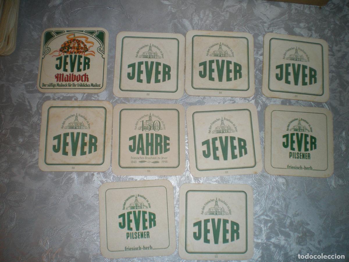 Coleccionismo de cervezas: LOTE POSAVASOS CERVEZA ALEMANIA JEVER
