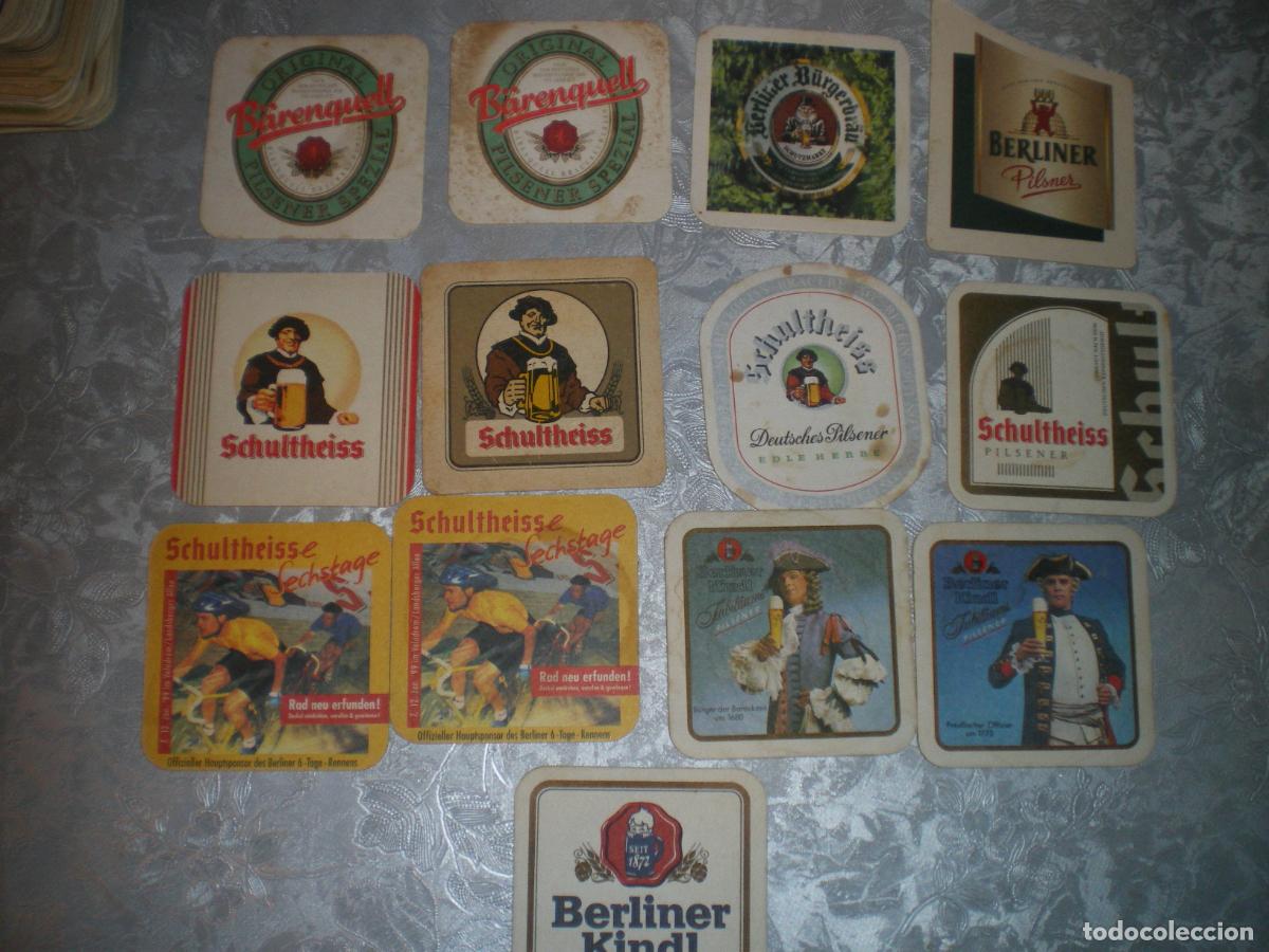 Coleccionismo de cervezas: LOTE POSAVASOS CERVEZA ALEMANIA VARIADO DE BERLIN