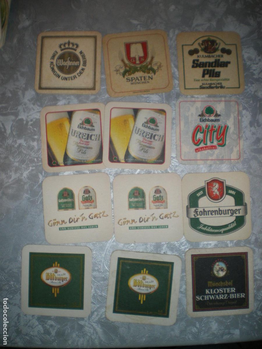 Coleccionismo de cervezas: POSAVASO CERVEZA ALEMANIA VARIADO