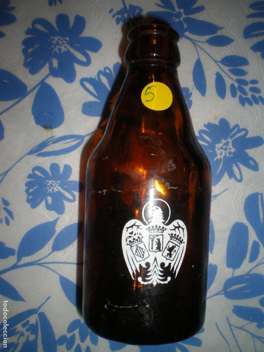 Coleccionismo de cervezas: BOTELLA PEQUE&Ntilde;A EL AGUILA - Foto 2