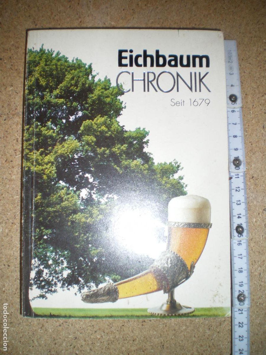 Coleccionismo de cervezas: LIBRO CERVEZA EICHBAUM ALEMANIA - Foto 1