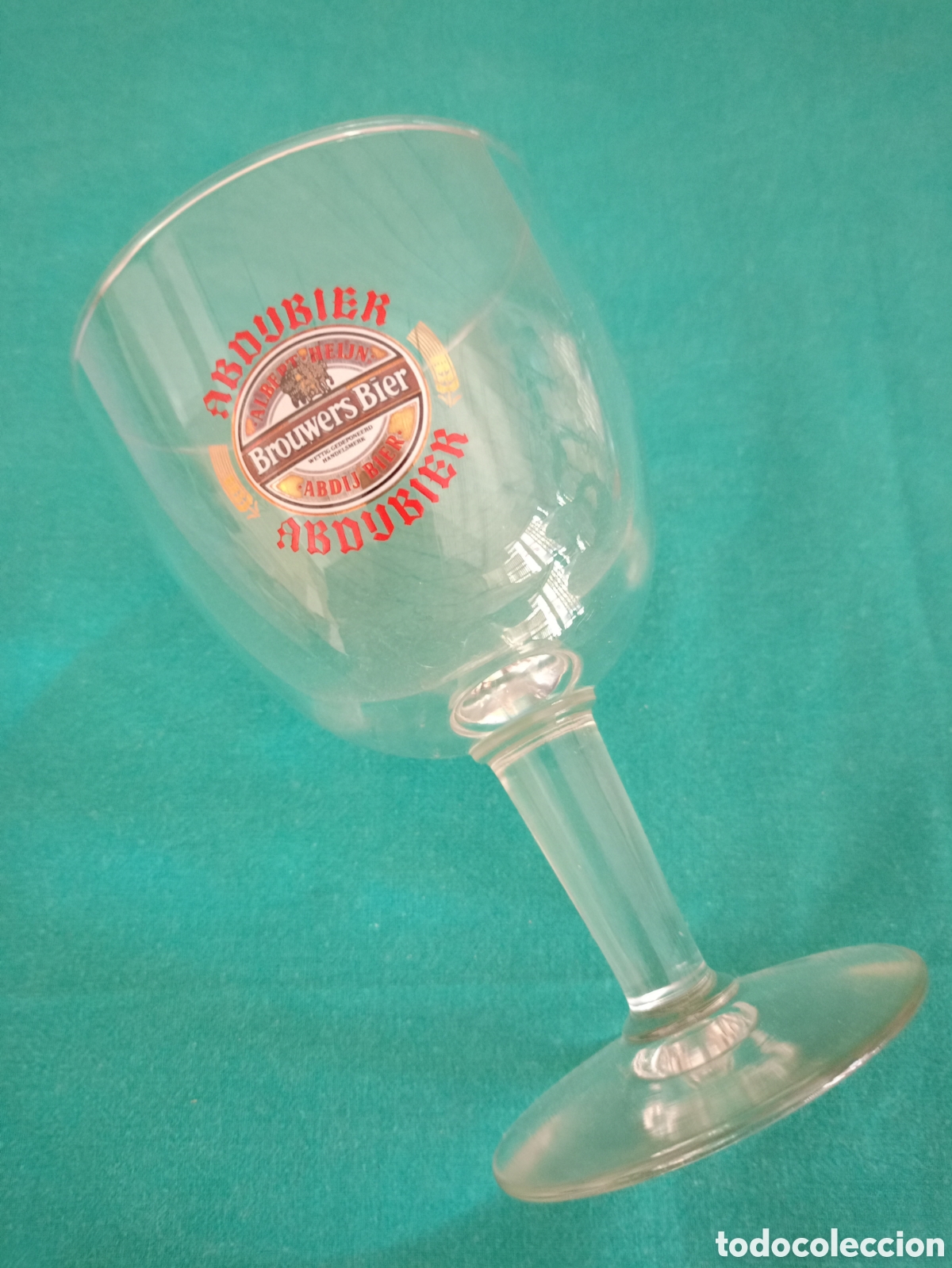 Coleccionismo de cervezas: COPA DE CERVEZA BROUWERS