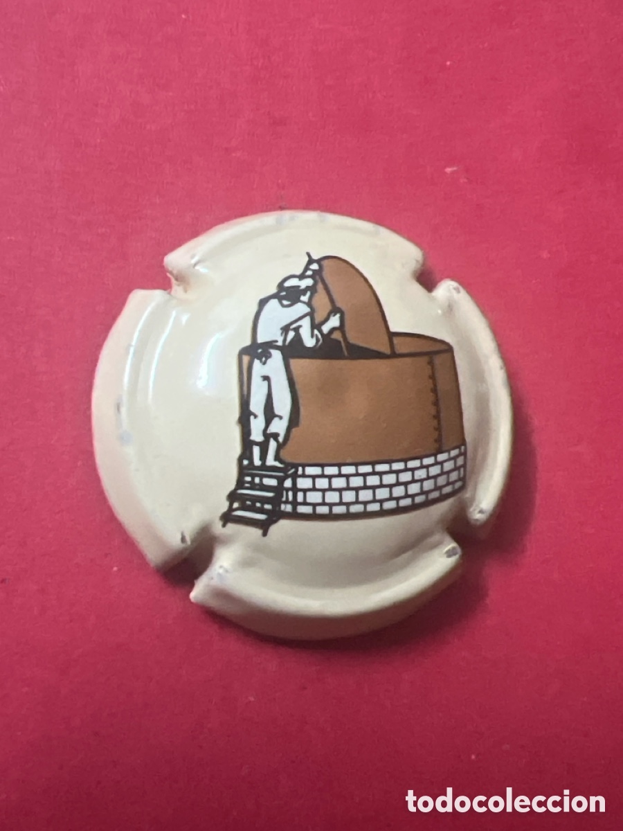 Coleccionismo de cervezas: T4/X9/O4. Ancienne capsule bi&egrave;re CH'TI format 1/4 Brasserie Castelain