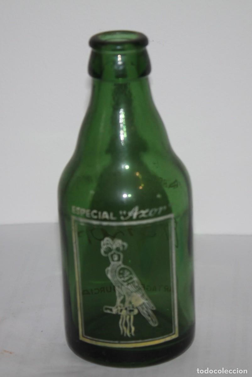 Coleccionismo de cervezas: BOTELLA CERVEZA EL AZOR, 20 CL. VERDE - Foto 2