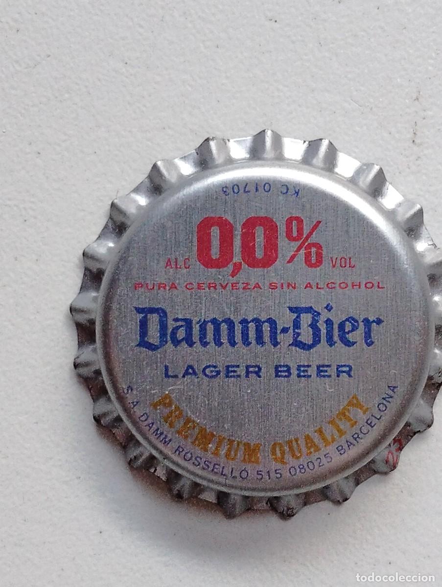Coleccionismo de cervezas: TAPON CORONA CERVEZA ESPA&Ntilde;A DAMM-BIER 0,0 (U). NUEVO