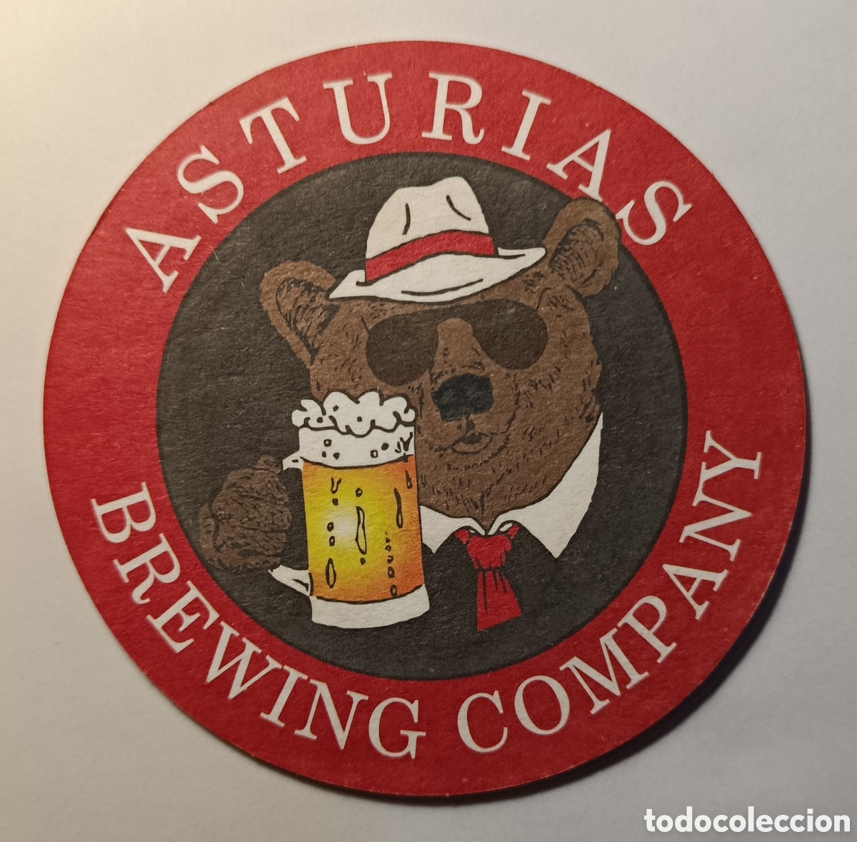 Coleccionismo de cervezas: POSAVASOS CERVEZA ASTURIAS BREWING COMPANY