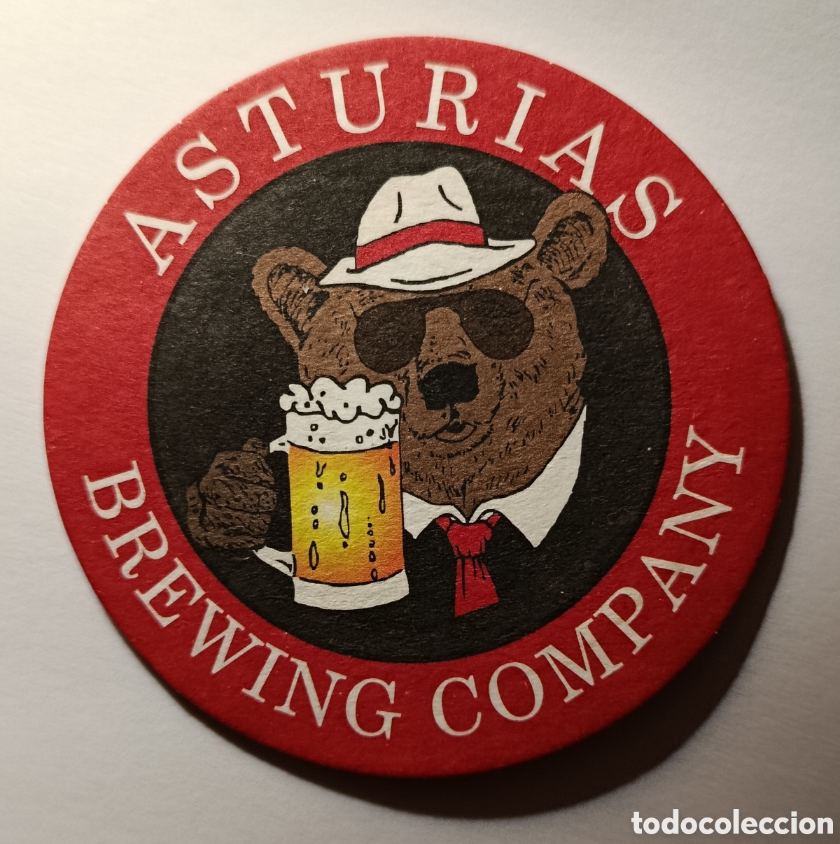 Coleccionismo de cervezas: POSAVASOS CERVEZA ASTURIAS BREWING COMPANY
