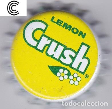 Coleccionismo de cervezas: Chapa Espa&ntilde;a lemon crush refresco tapon corona