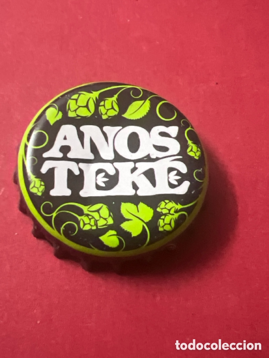 Coleccionismo de cervezas: Q8. CHAPA CERVEZA - Capsule : Bi&egrave;re, ANOSTEK&Eacute;, Brasserie du pays Flamand, Blaringhem