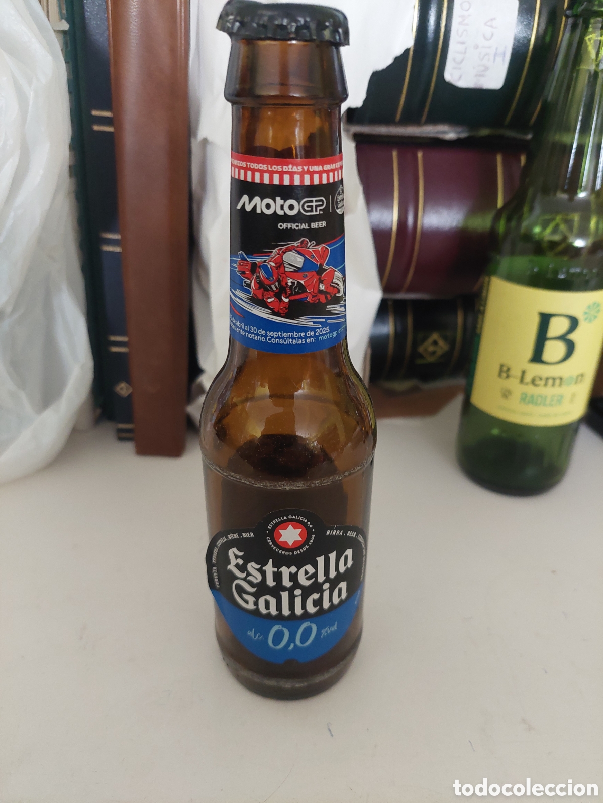 Coleccionismo de cervezas: MITO HP ESTRELLA GALICIA O.O BOTELLA VACIA CERVEZA