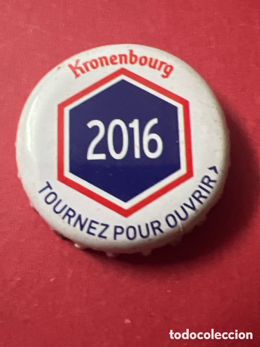Coleccionismo de cervezas: T4/X1/J6. CHAPA CERVEZA - KRONENBOURG