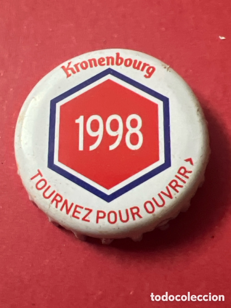 Coleccionismo de cervezas: T4/X1/L2. CHAPA CERVEZA - KRONENBOURG