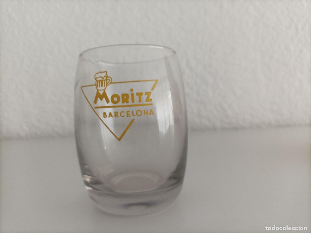 Coleccionismo de cervezas: Vaso antiguo de cervezas Moritz - Foto 1