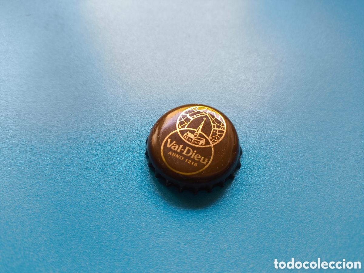 Coleccionismo de cervezas: Chapa Cerveza Val Dieu Brune 2 (HB)