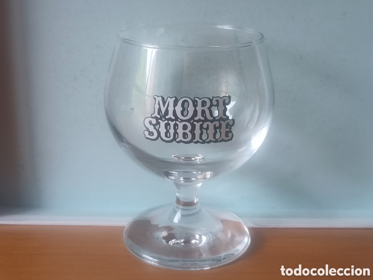 Coleccionismo de cervezas: Vaso cerveza Mort Subite - Foto 1