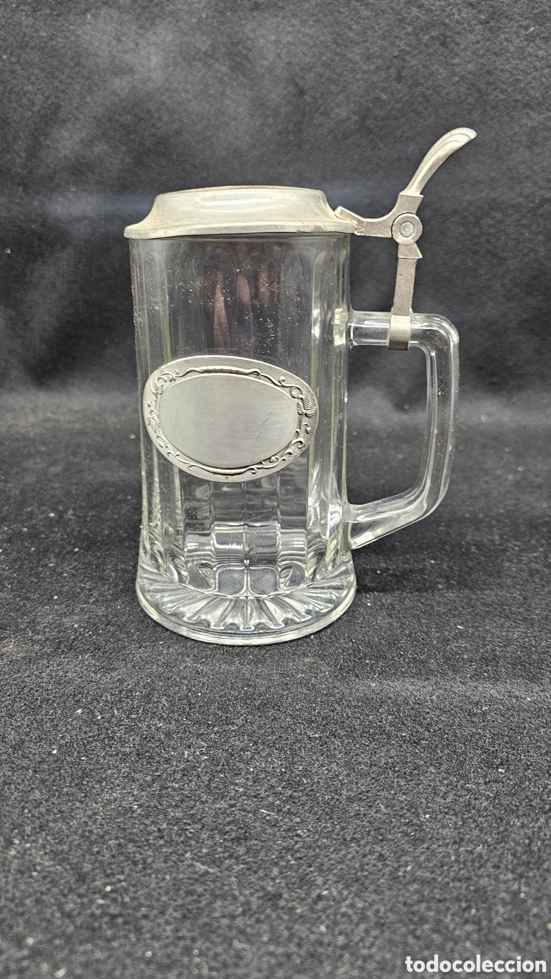 Coleccionismo de cervezas: Antigua jarra de cerveza